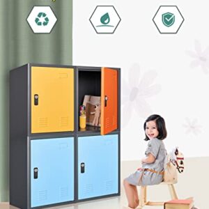 KAER Locker Storage Cabinet,Lockable Storage Cabinet,Metal Locker Storage Cabinet With1 Doors, 19.6" H Cabinet Organizer, for School, Office, Home,Preschool,Garage,Storage Room- Assembly Required