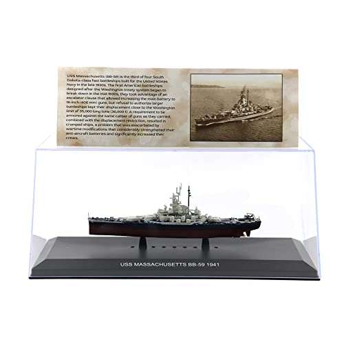 USS Massachusetts BB-59 1941 (1:1250 Scale)