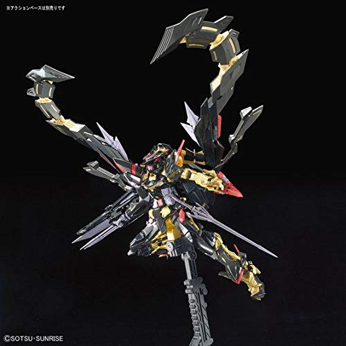 Bandai 5057591 Gundam Astray Gold Frame Amatu Mina Hg 1/144 Model Kit