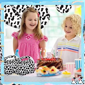 24 Pack Cow Party Favor Treat Boxes Candy Treat Present Boxes Cow Print Gift Bags Farm Goodie Boxes for Birthday Wedding Party Supplies Decoration Baby Shower