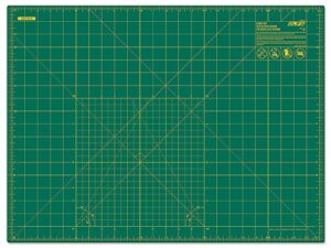 olfa self-healing cutting mat with grid 18 x 24 inches