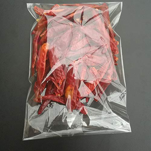 100ct 5x7 Clear Resealable Plastic Bags Self Adhesive Sealing OPP Cello/Cellophane Bags for Bakery Cookies Candy Treats Decorative Wrappers, Fits 5'' x 7'' Prints Photos Cards Envelopes