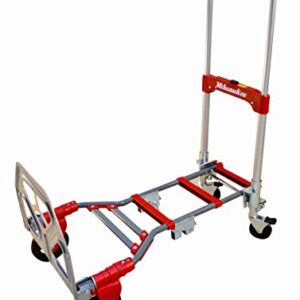 GLEASON INDUST PROD 73333 Hand-Trucks, 4 Piece , Red