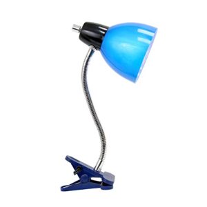 limelights ld2014-blu adjustable clip lamp light, blue 7.68 x 4.72 x 12