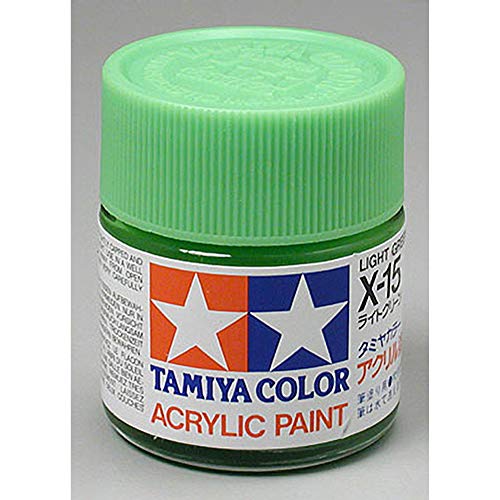 Tamiya USA TAM81015 Acrylic X15 Gloss Light Green