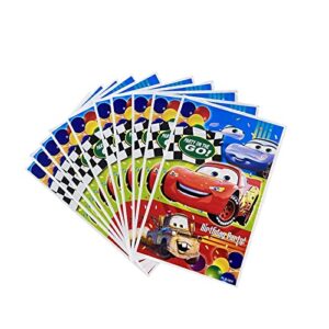 NYST 30Pieces Lighting McQueen Gift bags Party Gift Bags Treat Candy Bags Lighting McQueen Party Supplies Birthday Decoration Gift Bags Well for Boys Party