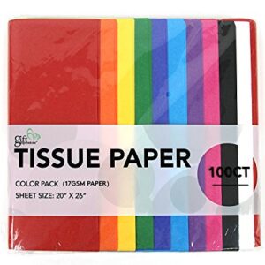 200 CT Tissue Paper - Assorted Color (200CT, Primary)