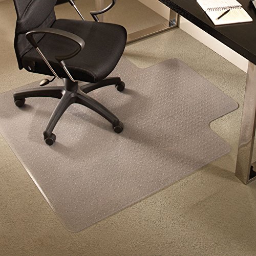 ES Robbins Extra High Pile Chair Mat, Rectangle with Lip, 36"x48"