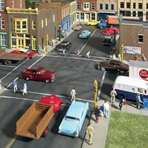 Walthers Cornerstone Series Kit HO Scale Model Asphalt Street System Straight Sections