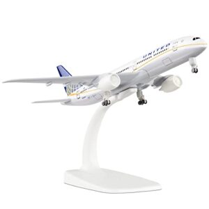 busyflies 1:300 scale united airlines 787 airplane models alloy diecast airplane model