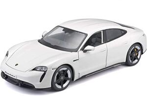 bburago b18-21098 1:24 porsche taycan, white