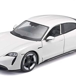 Bburago B18-21098 1:24 Porsche TAYCAN, White