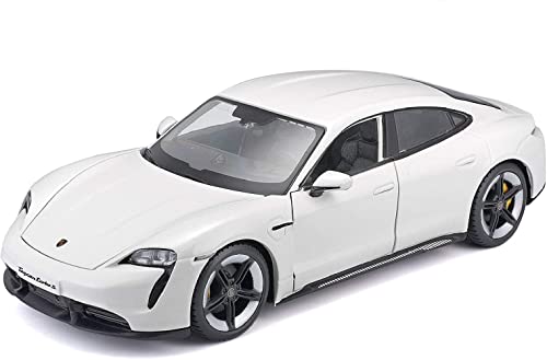 Bburago B18-21098 1:24 Porsche TAYCAN, White