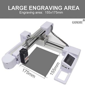 Laser Engraver laser engraving machine 3000mw laser class 4 Off-line Upgrade Version CNC Pro DIY Logo engraver