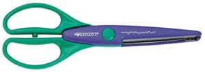 westcott 7.7 inch craft deckle cut scissor – assorted colours