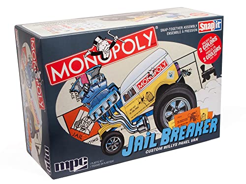 MPC Monopoly Willy's Jail Breaker 1:25 Scale Model Kit