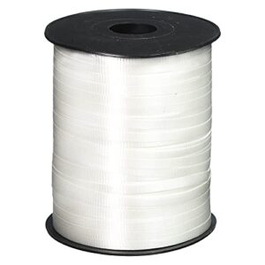 500 yards white crimped curling ribbon balloon string roll balloon curling ribbon for decoration balloon accessories