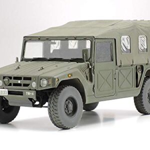 TAMIYA 25188 25188-1:35 JGSDF Reconnaissance Wheel with HMV Vehicle, Model Construction, Plastic Kit, Unpainted