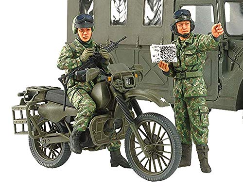 TAMIYA 25188 25188-1:35 JGSDF Reconnaissance Wheel with HMV Vehicle, Model Construction, Plastic Kit, Unpainted