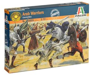 italeri arab warriors – colonial wars 6055 1:72 figures model kit