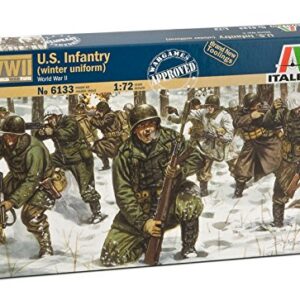 Italeri I6133 510006133 - 1:72 WWII United States Infantry Winter Uniform, Plastic Construction Kit