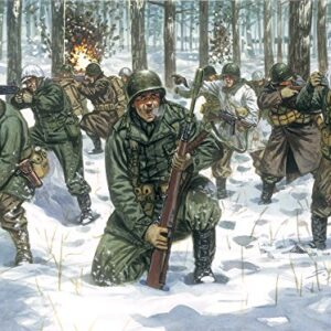 Italeri I6133 510006133 - 1:72 WWII United States Infantry Winter Uniform, Plastic Construction Kit