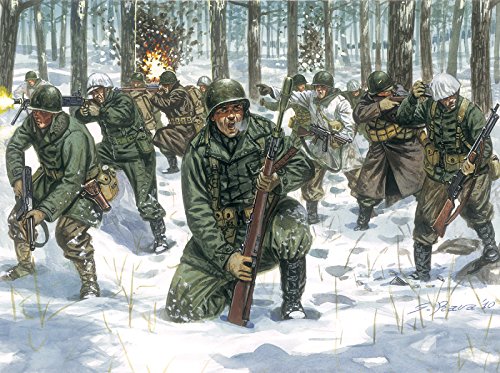 Italeri I6133 510006133 - 1:72 WWII United States Infantry Winter Uniform, Plastic Construction Kit