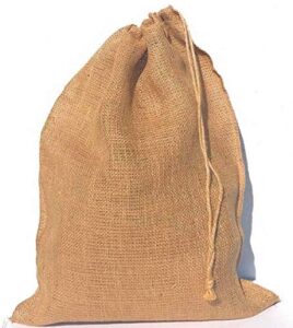bagtak burlap bags with drawstring 17 3/4″ x 23″ burlap sack (2 pack) – multi-purpose burlap – gift bags – potato bag – storage bag – arts & crafts – ships from usa (2)