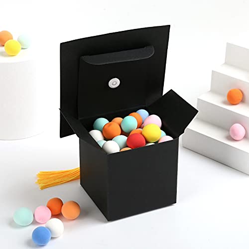 Kesote Graduation Party Favors 2023, 24 Pack Graduation Favor Boxes Grad Cap Box for Candy Goody Chocolate Gift, Graduation Party Supplies