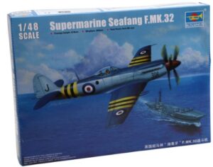 trumpeter supermarine seafang f mk 32 fighter (1/48 scale)