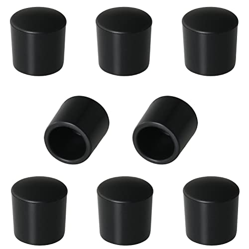 Door Stop Bumper Tips DGBRSM 8pcs Black 0.39 Inch Door Rubber Stop Bumper Replacement Stopper Tips Caps Protect Doors & Wall Household Door Stopper Tips Caps