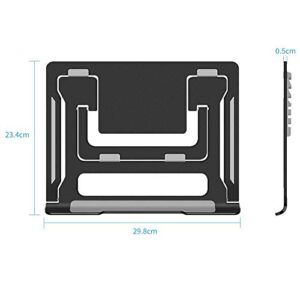 Adjustable Drawing Tablet Stand Drawing Pen Display Aluminum Ventilated Stand Holder for Wacom One, Cintiq 13/16, XP-Pen Artist 12/13.3/15.6 and Huion Kamvas 12/13/15.6