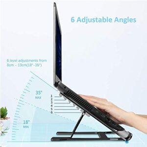 Adjustable Drawing Tablet Stand Drawing Pen Display Aluminum Ventilated Stand Holder for Wacom One, Cintiq 13/16, XP-Pen Artist 12/13.3/15.6 and Huion Kamvas 12/13/15.6