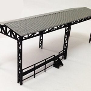 Outland Models Train Railway Layout Factory Open Shed for Locomotive HO OO Scale