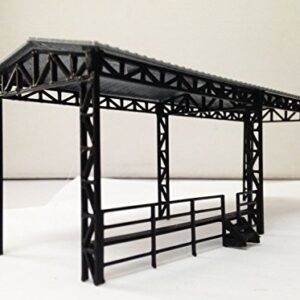 Outland Models Train Railway Layout Factory Open Shed for Locomotive HO OO Scale