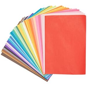 720 Sheets Colorful Bulk Tissue Paper for Gift Wrap Bags, Holidays, Pom Pom Art, DIY Crafts, 36 Colors, 12 x 8.4 in