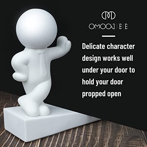 Omoojee Cute Door Stopper, 2 Pcs, Decorative Door Wedge for Home and Office Floor, Decoration Doorstop