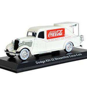 1934 Dodge KH-32 Streamline Fountain Truck Cream 1/43 Diecast Model Car by Motorcity Classics 443934