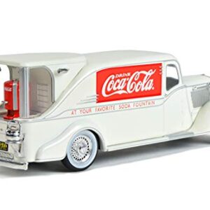 1934 Dodge KH-32 Streamline Fountain Truck Cream 1/43 Diecast Model Car by Motorcity Classics 443934