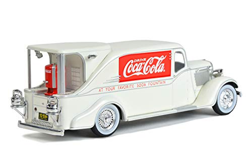 1934 Dodge KH-32 Streamline Fountain Truck Cream 1/43 Diecast Model Car by Motorcity Classics 443934