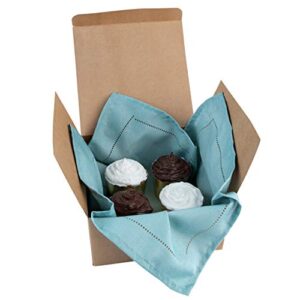 Brown Kraft Gift Box 8x8x4 Inches 20 PACK, Great for All Occasions Boxes for Gifts, Cupcake Box, Cake Box, Craft Box