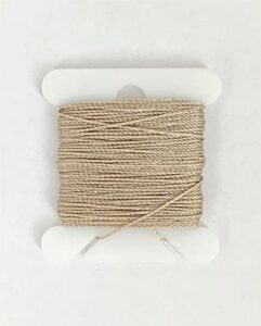 model shipways rigging line /.04″ x 10yds (/1mm x 9.14m) beige bead cord jewelry nylon
