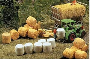 faller 272562 silo & straw bales n scale scenery and accessories