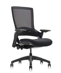 clatina ergonomic high swivel executive chair with adjustable height 3d arm rest lumbar support and mesh back for home office black bifma certification no. 5.1