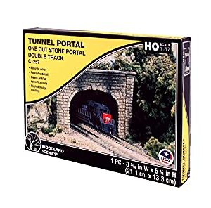 Woodland Scenics Cut Stone HO Tunnel Portals