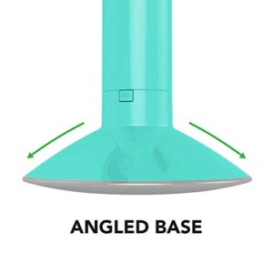 Storex Wiggle Stool – Active Flexible Seating for Classroom and Home Study, Adjustable 12-18 Inch Height, Teal (00306U01C)