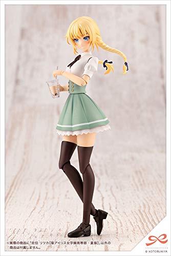 Kotobukiya Sousai Shojo Teien: Ritsuka Saeki (St. Iris Gakuen Girls' High School Summer Clothes Version) Plastic Model Kit, Multicolor (JK003)