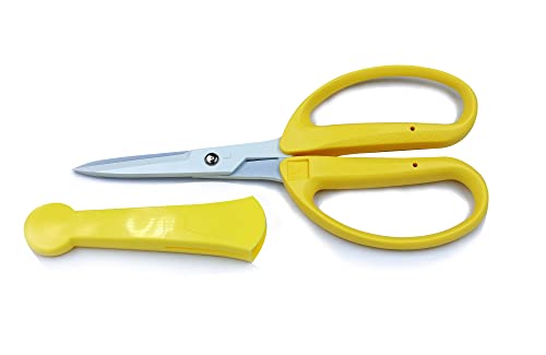 Flower Scissors yellow CRI-360SFY