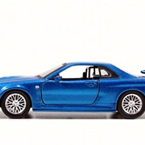 Brians Nissan Skyline GT-R, Blue - Jada 97185 - 1/32 Scale Diecast Model Toy Car