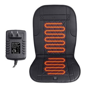 kingleting heated seat cushion with pressure-sensitive switch,heat seat cover for home, office chair and more
